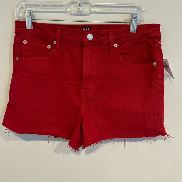 NWT Red Gap Shorts - Picture 1 of 6